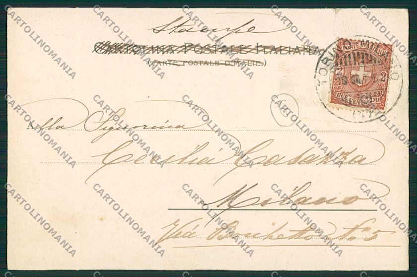Vercelli Santhià STRAPPINO cartolina QK5047 – retro
