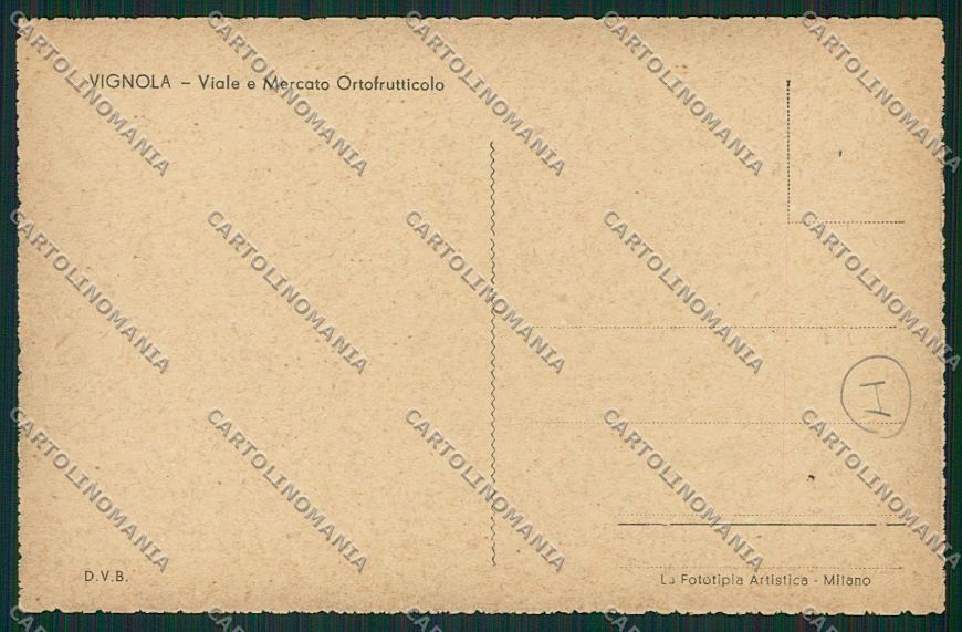 Modena Vignola cartolina QK5054 – retro