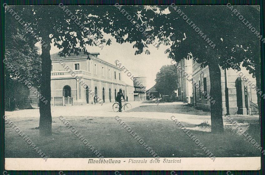 Treviso Montebelluna cartolina QK5059 – fronte