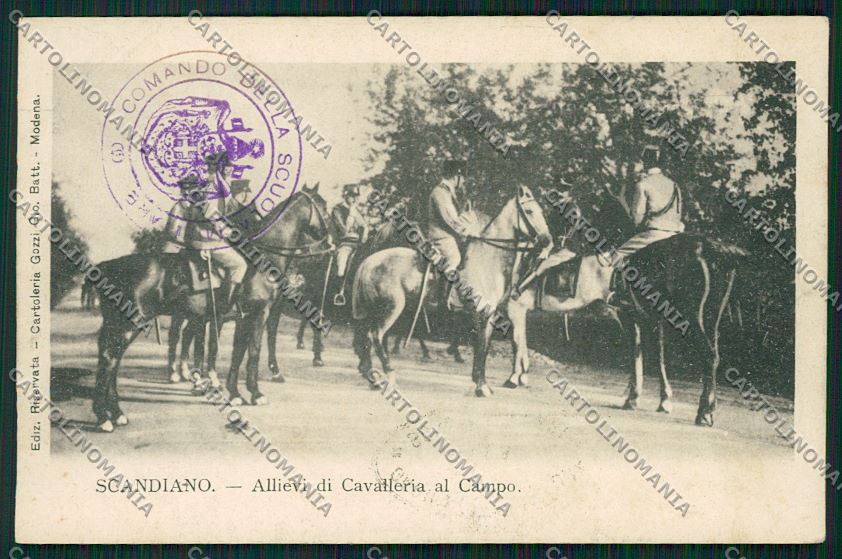 Reggio Emilia Scandiano Militari cartolina QK5060 – fronte