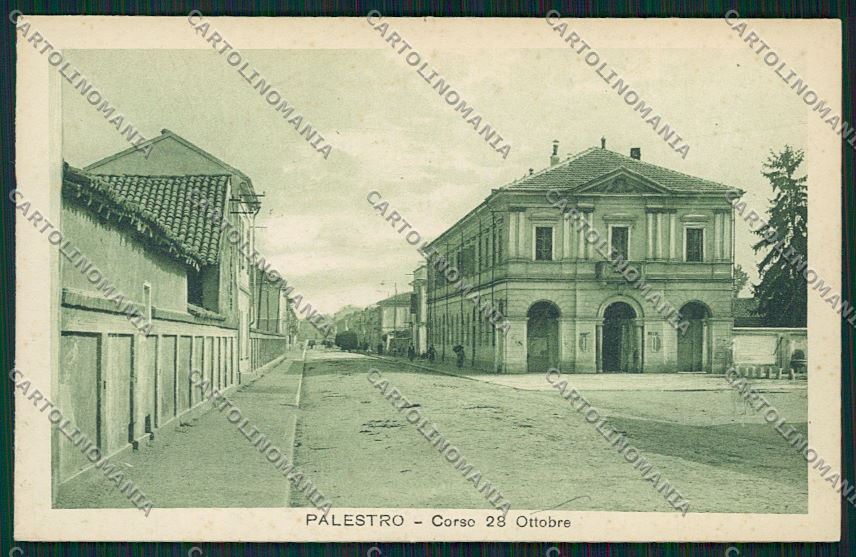 Pavia Palestro FORO cartolina QK5064 – fronte
