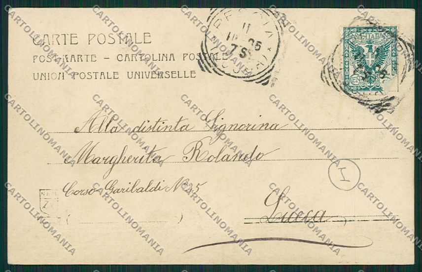 Pistoia Pescia Regate Foto cartolina QK5073 – retro