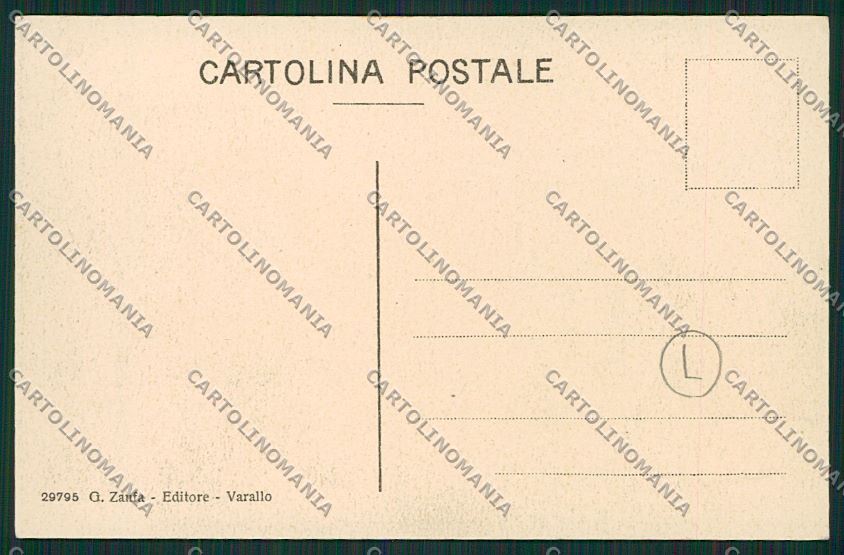Vercelli Scopello Zanfa cartolina QK5081 – retro