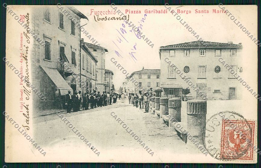 Firenze Fucecchio cartolina QK5083 – fronte