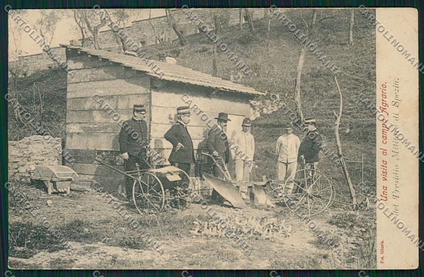 La Spezia Militari PIEGHINA cartolina QK5118 – fronte