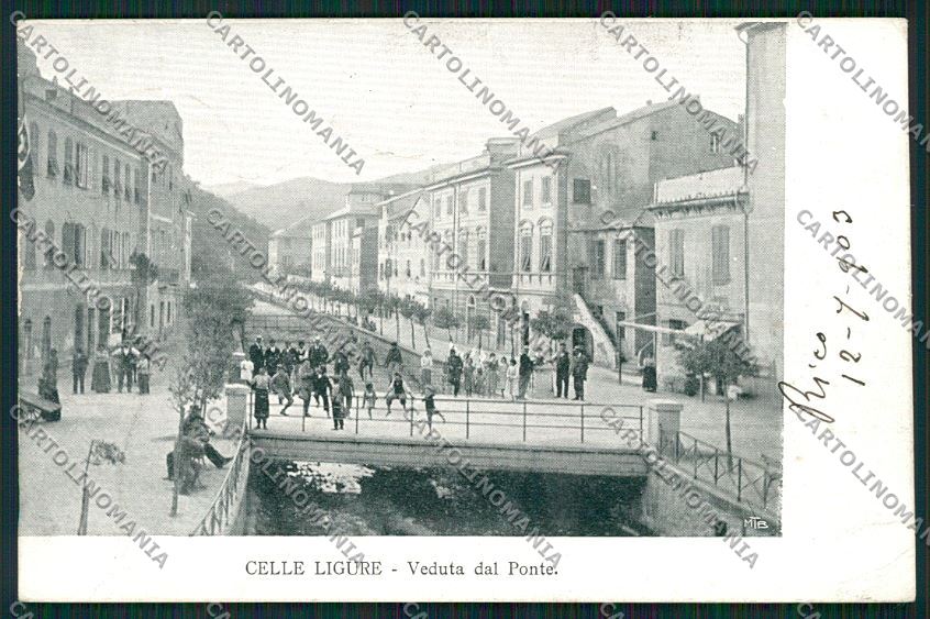 Savona Celle Ligure cartolina QK5126 – fronte