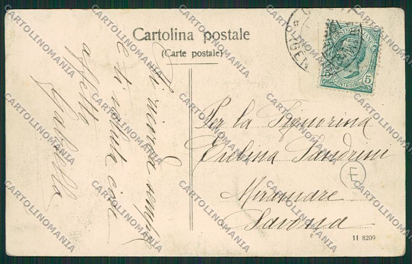Savona Celle Ligure cartolina QK5142 – retro