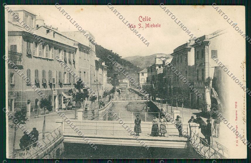 Savona Celle Ligure cartolina QK5147 – fronte