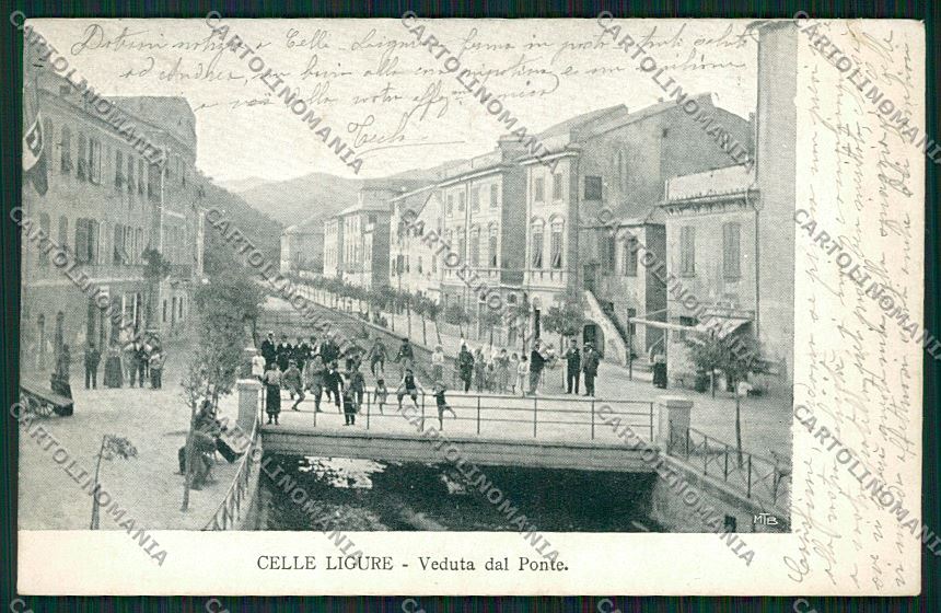 Savona Celle Ligure cartolina QK5155 – fronte