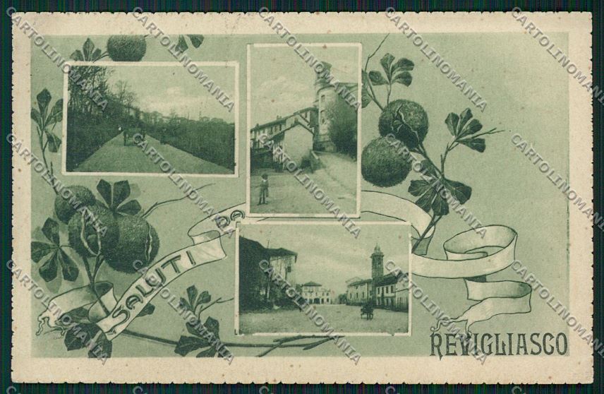 Asti Revigliasco Saluti da cartolina QK5161 – fronte
