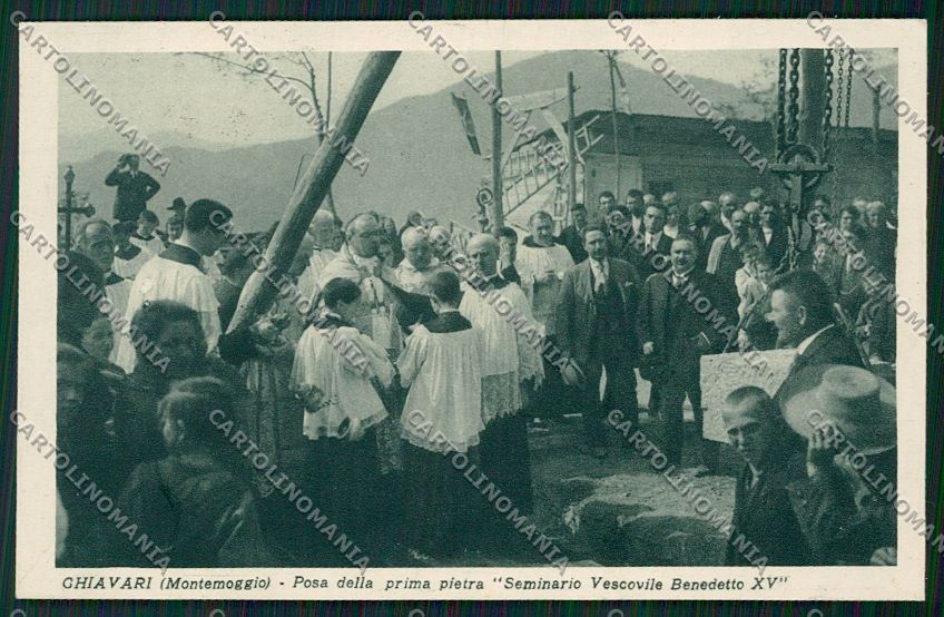 Genova Chiavari Montemoggio cartolina QK5175 – fronte