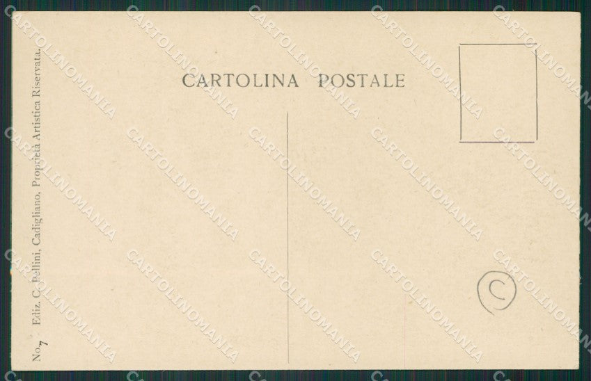 Varese Cadegliano Viconago cartolina QK5195 – retro