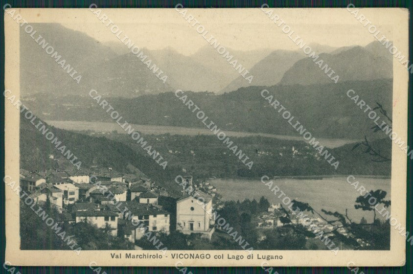 Varese Cadegliano Viconago cartolina QK5198 – fronte