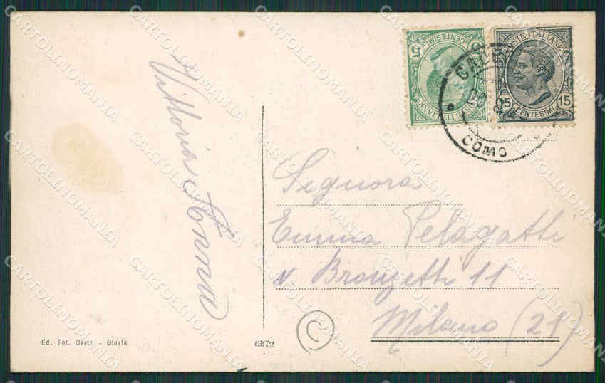 Varese Cadegliano Viconago cartolina QK5199 – retro