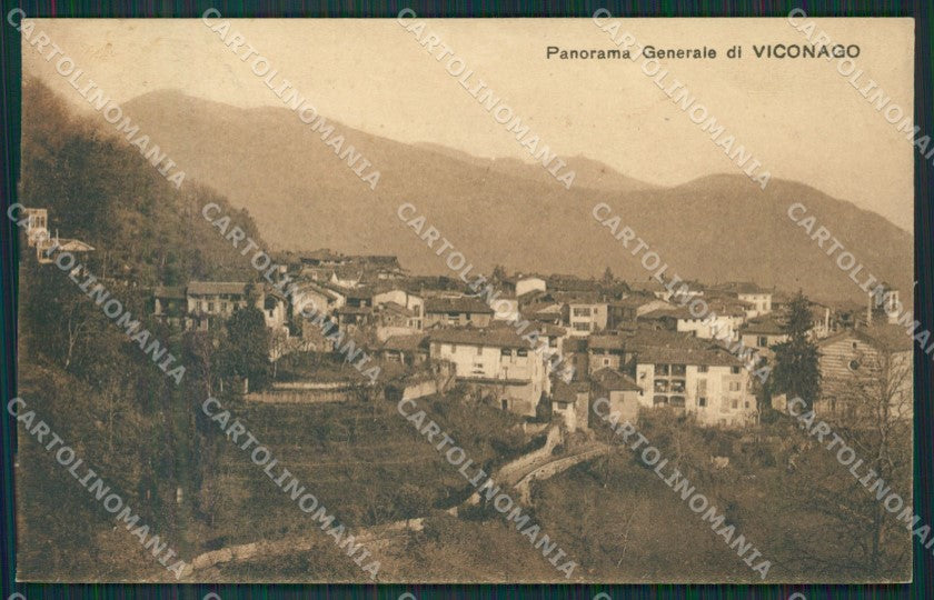 Varese Cadegliano Viconago cartolina QK5203 – fronte