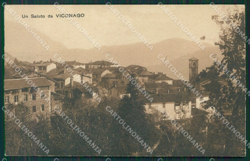 Varese Cadegliano Viconago cartolina QK5205 – fronte