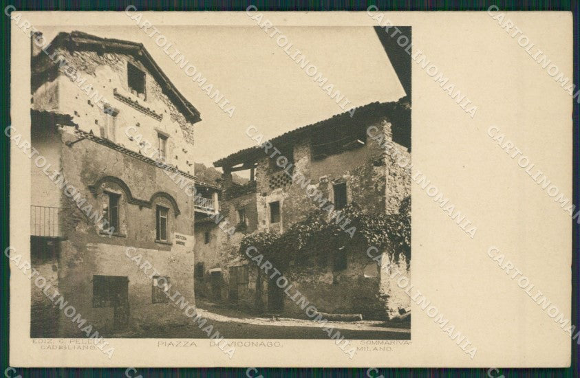 Varese Cadegliano Viconago cartolina QK5217 – fronte