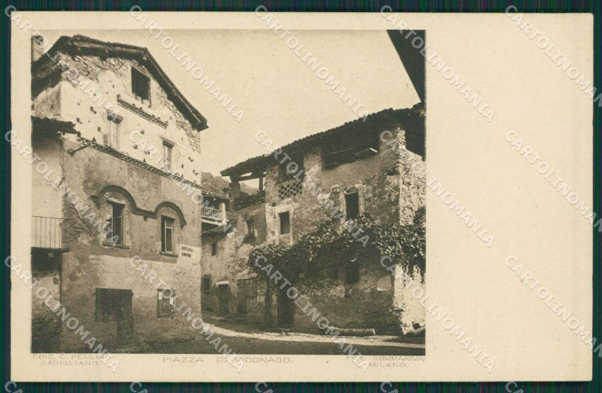 Varese Cadegliano Viconago cartolina QK5220 – fronte