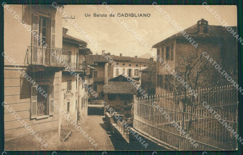 Varese Cadegliano Viconago cartolina QK5226 – fronte