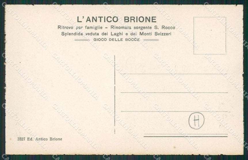 Varese Cadegliano Viconago cartolina QK5229 – retro