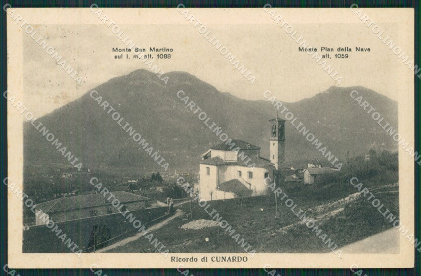 Varese Cunardo cartolina QK5236 – fronte