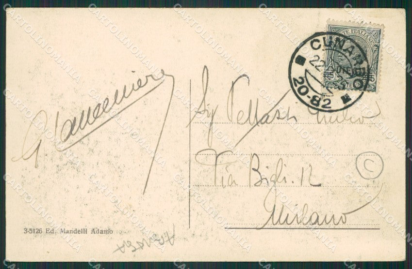 Varese Cunardo Setificio ABRASA cartolina QK5237 – retro