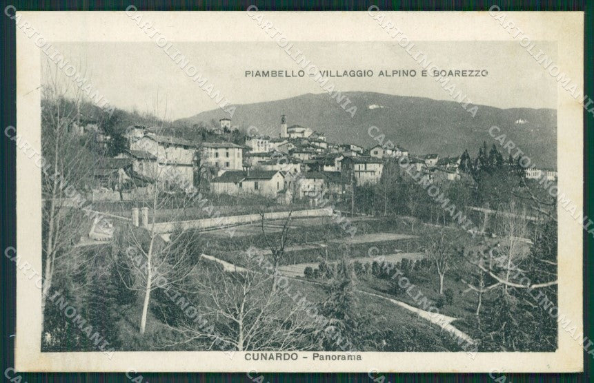 Varese Cunardo Piambello Boarezzo cartolina QK5241 – fronte
