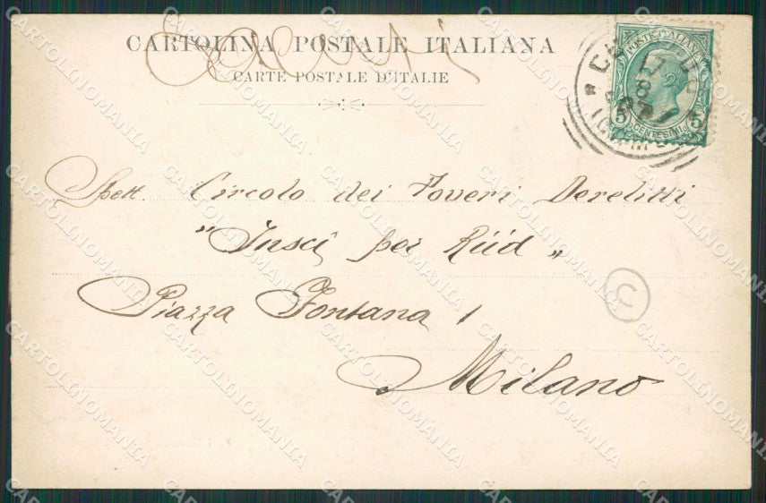 Varese Cunardo cartolina QK5249 – retro