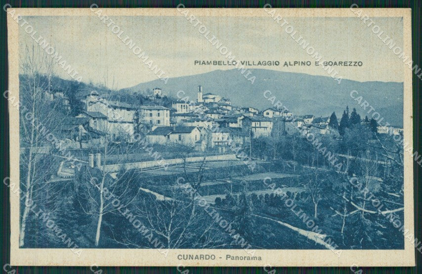 Varese Cunardo cartolina QK5262 – fronte