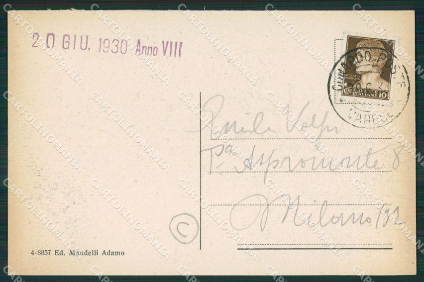 Varese Cunardo cartolina QK5265 – retro