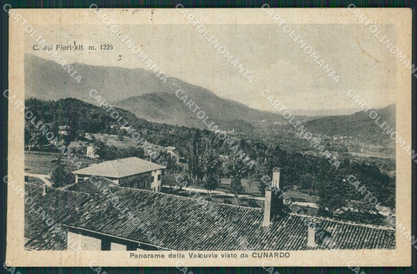 Varese Cunardo cartolina QK5266 – fronte