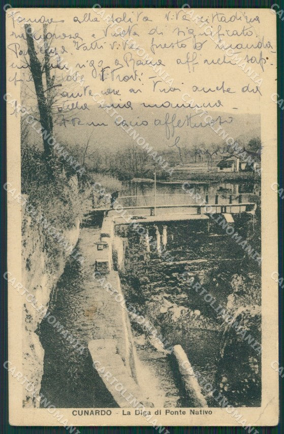 Varese Cunardo PIEGHE cartolina QK5269 – fronte