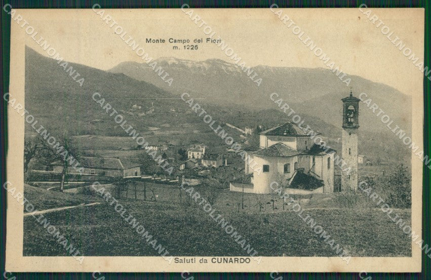 Varese Cunardo cartolina QK5274 – fronte