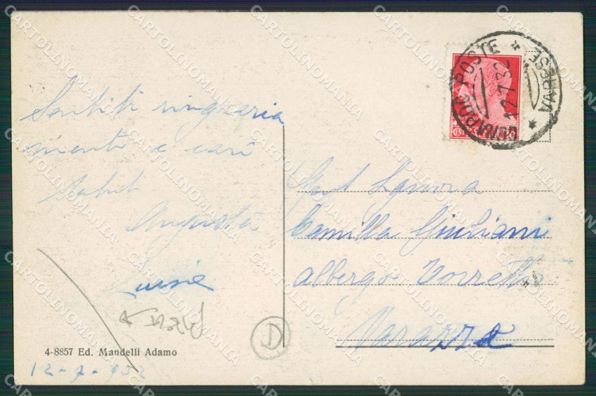 Varese Cunardo PIEGA cartolina QK5279 – retro