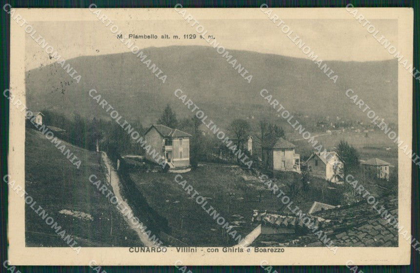 Varese Cunardo cartolina QK5282 – fronte