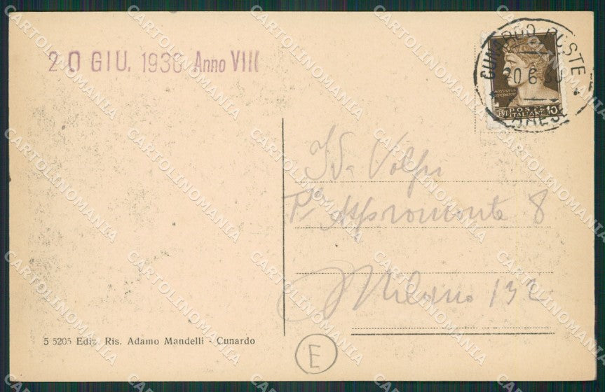 Varese Cunardo cartolina QK5290 – retro