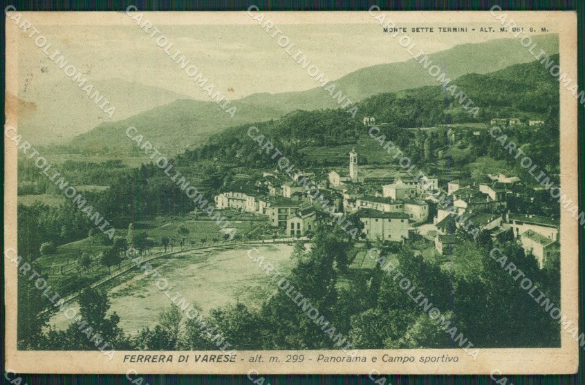 Varese Ferrera cartolina QK5307 – fronte