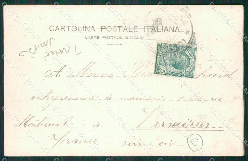 Varese Ganna TRACCE UMIDO cartolina QK5316 – retro