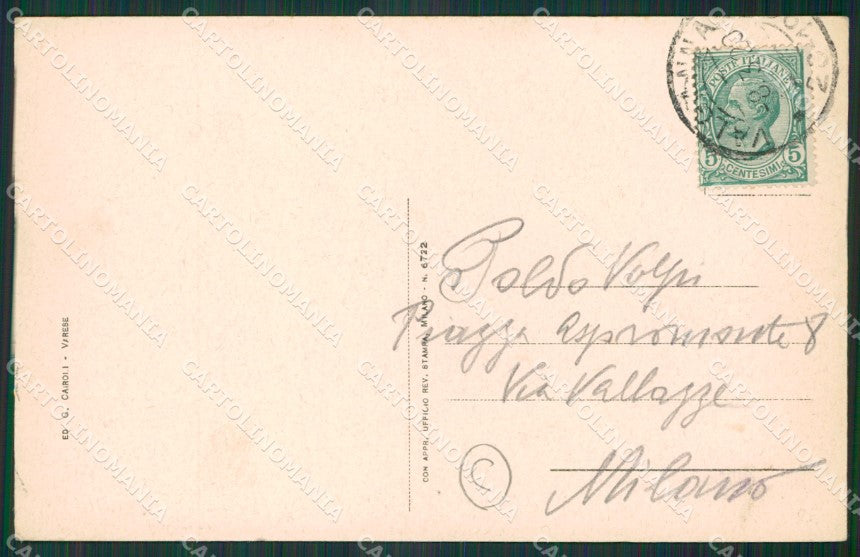 Varese Ganna cartolina QK5317 – retro