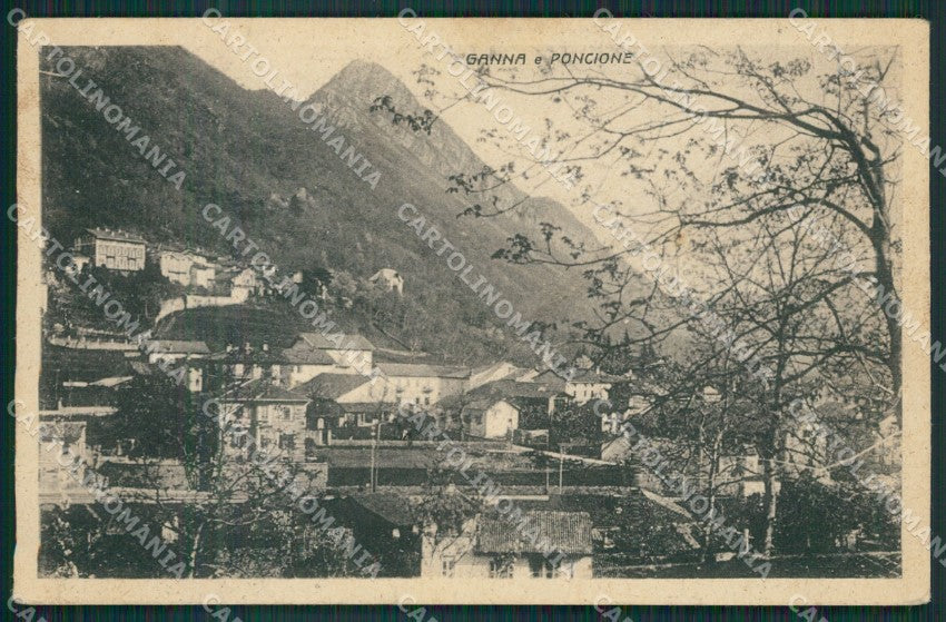 Varese Ganna PIEGHE cartolina QK5324 – fronte