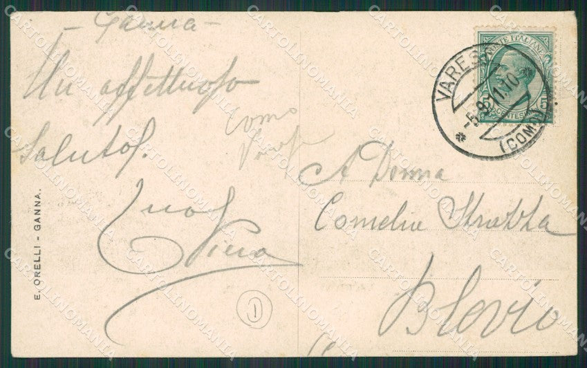 Varese Ganna STRAPPO RIFILATA cartolina QK5331 – retro