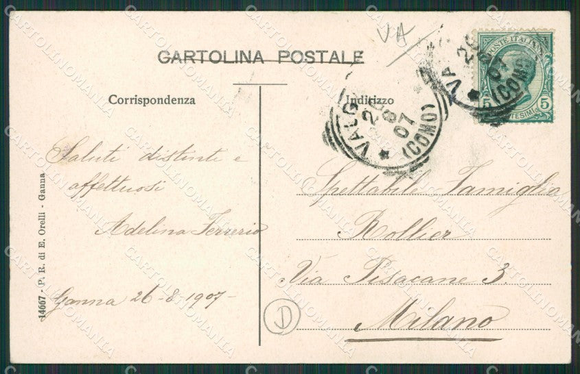 Varese Ganna cartolina QK5333 – retro