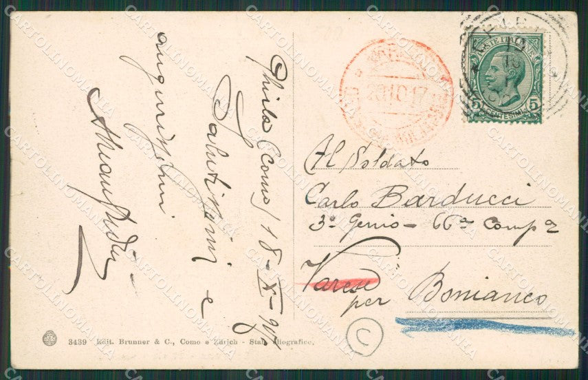 Varese Ghirla cartolina QK5344 – retro