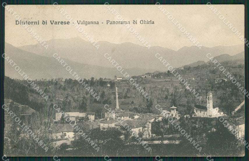 Varese Ghirla cartolina QK5357 – fronte