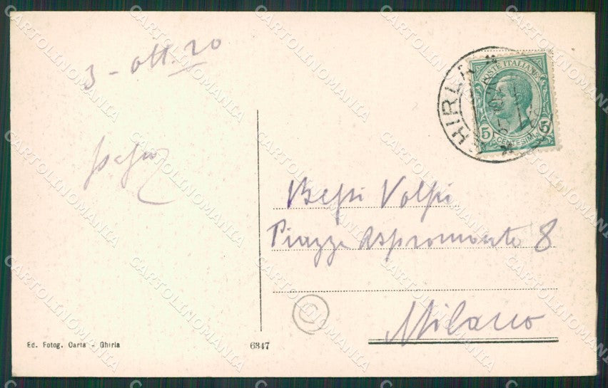 Varese Ghirla cartolina QK5359 – retro