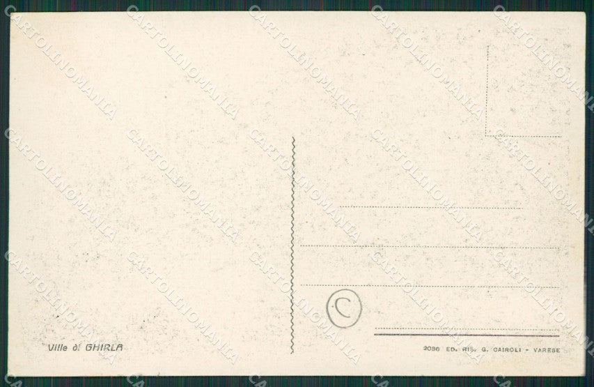 Varese Ghirla cartolina QK5361 – retro