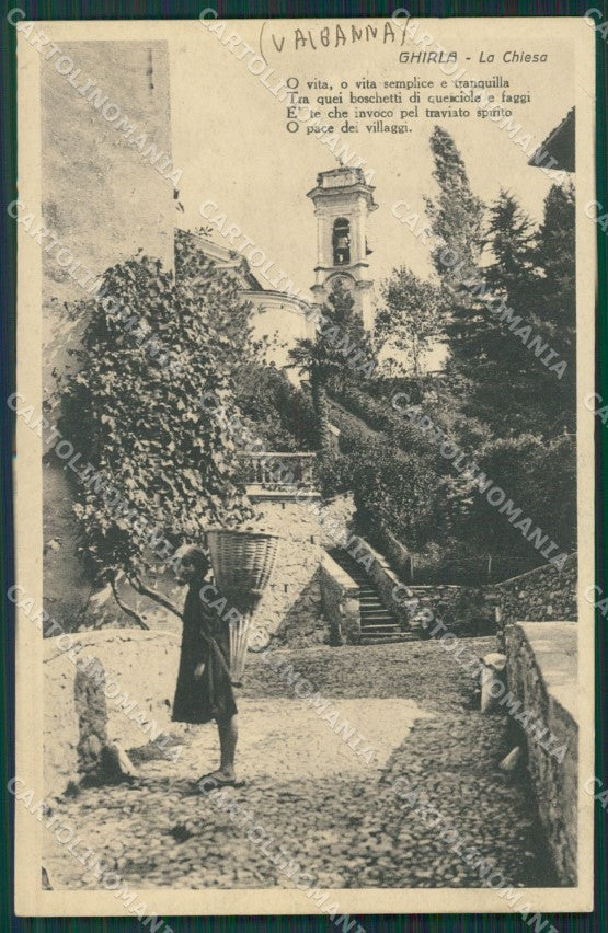 Varese Ghirla COLLA cartolina QK5375 – fronte