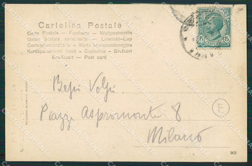 Varese Valganna Grotte cartolina QK5382 – retro