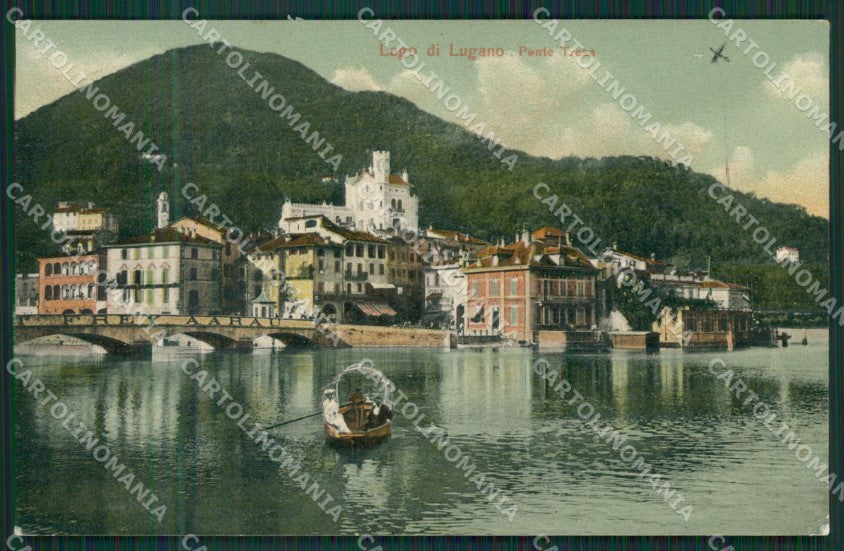 Varese Lavena Ponte Tresa cartolina QK5394 – fronte