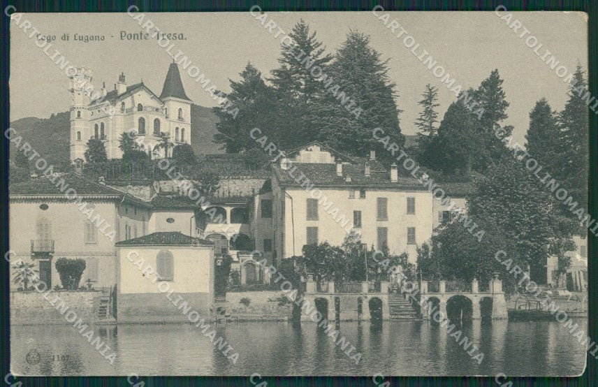 Varese Lavena Ponte Tresa cartolina QK5402 – fronte
